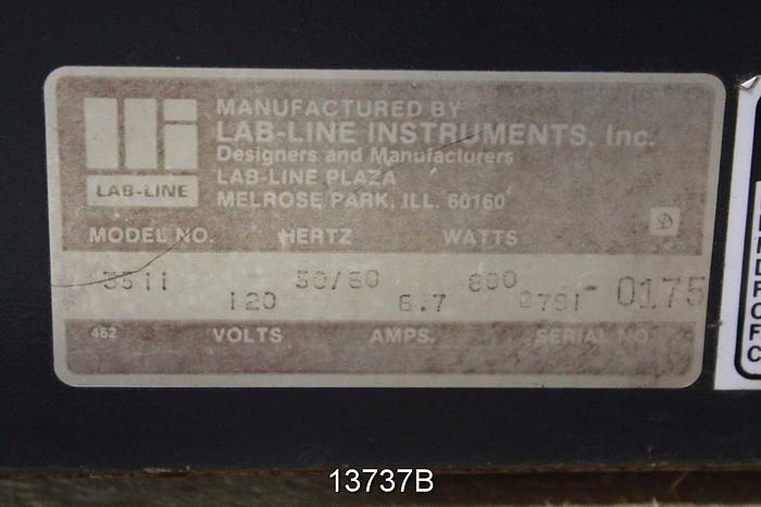 Used Lab Line Instrument 3511 Lab Oven, 120 Volt, 15"x15" #13737