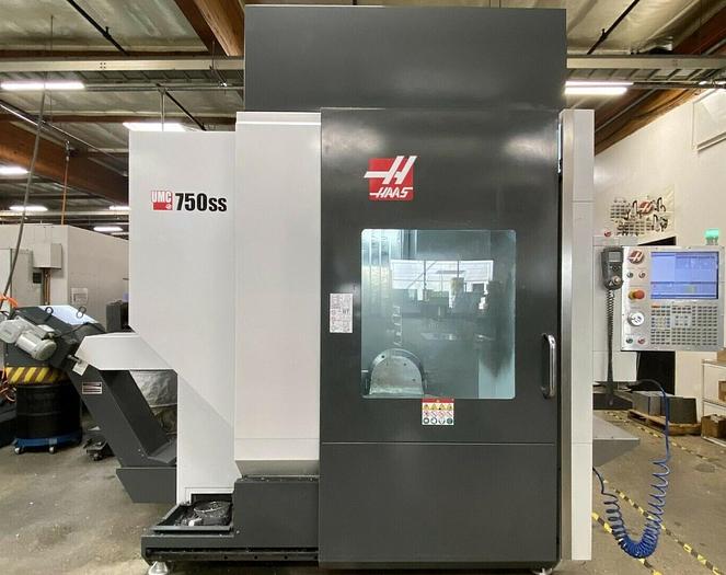 Used 2016 HAAS UMC_750SS 5-Axis CNC Vertical Machining Centert