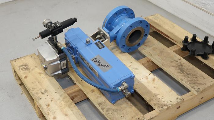 Used Metso Q-REDA03DJJST 3" Vee Ball Valve With Q-Trim Technology #44603