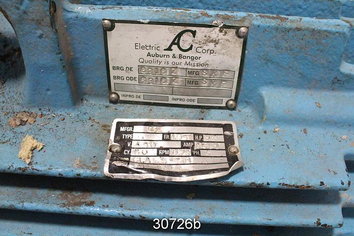 Used General Electric 75 hp AC-Motor #30726