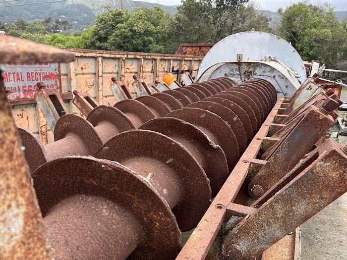 Used Press, Screw, Stord Bartz, Twin, 16" X 10-1/2', C/st, 40 HP #S735000