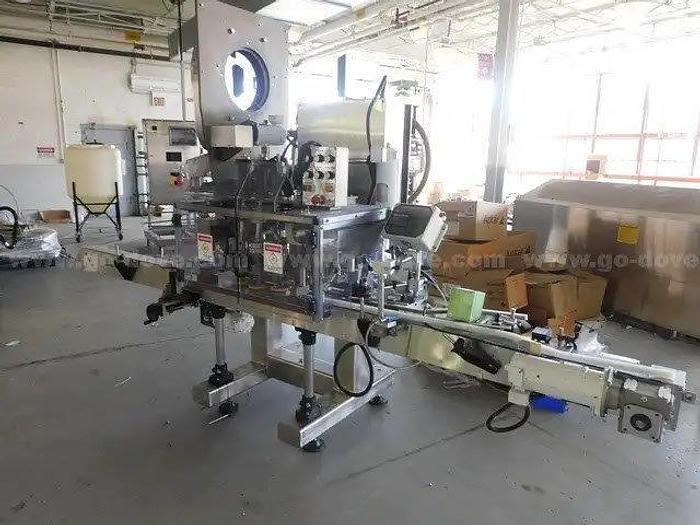 Used 2007 Lazar 6 spindle automatic capper model LC30-76