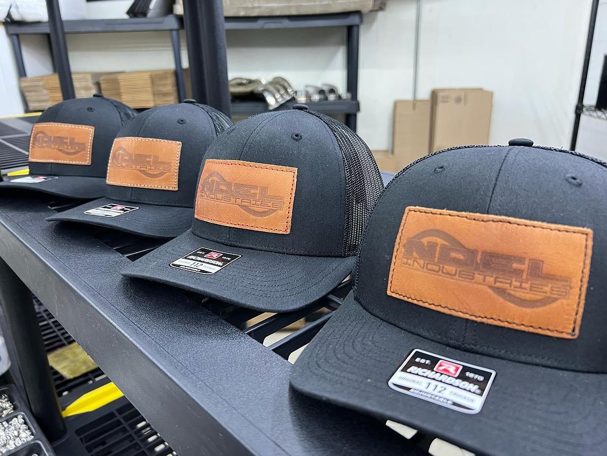 Noel Industries Leather Patch Logo Black Hat