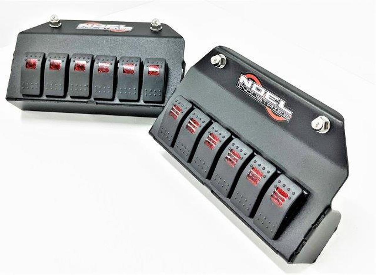 6 Switch T-rail Panel