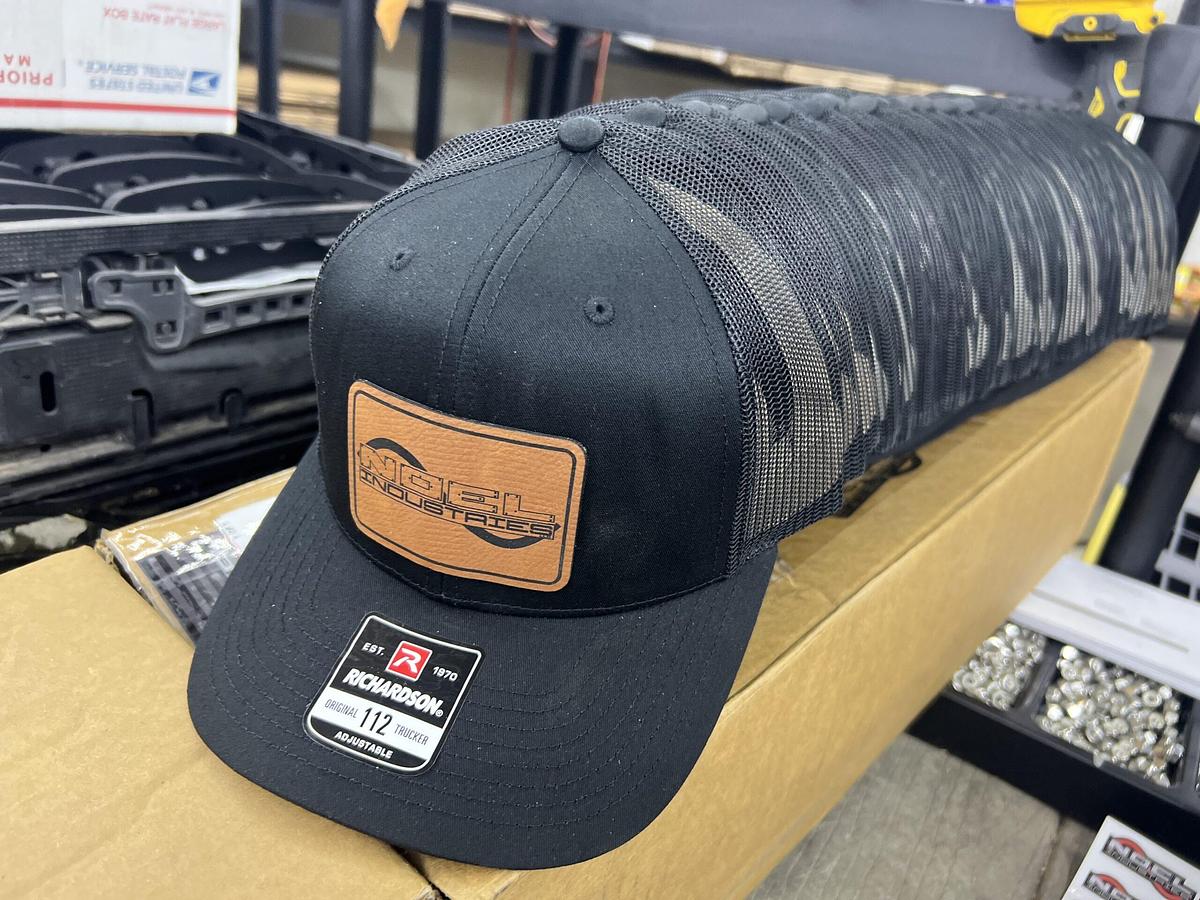 Noel Industries Leather Patch Logo Black Hat