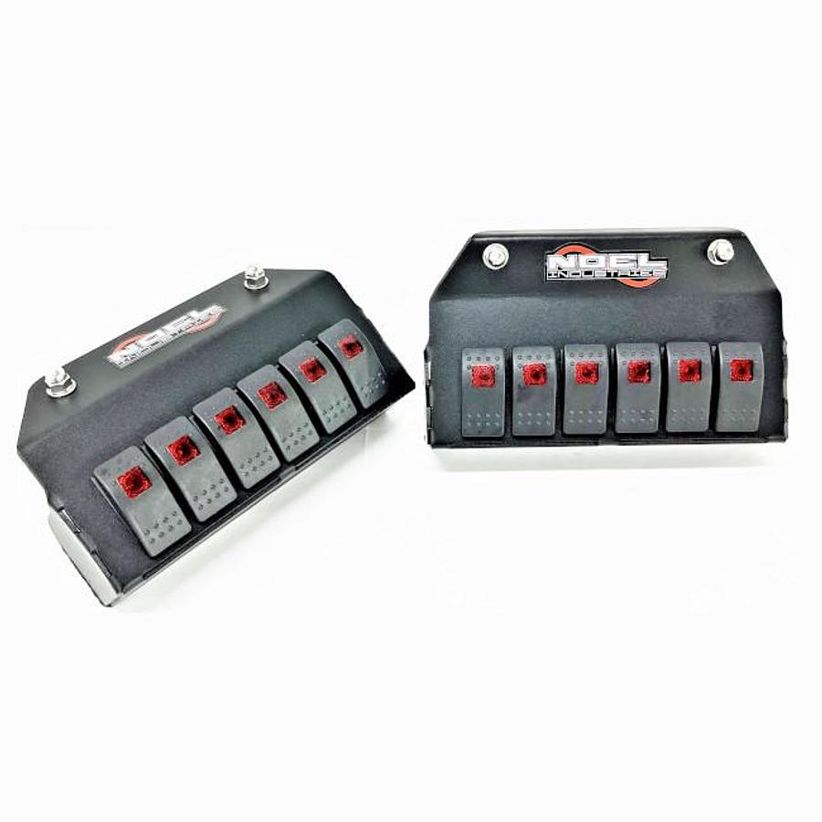 6 Switch T-rail Panel