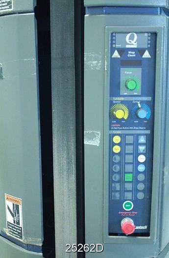 Used Lantech Q300 Stretch Wrapper, Model Q300 With Digital Controls, 120 Volts, 20 Amps. #25262