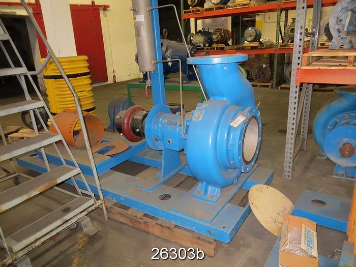 Used Goulds 3180 Goulds 3180, 10X12X16, Impeller Diameter 386X344, 6845 Gpm @ 134 Ft Head, 1780 Rpm,  With John Crane Seal Support System, On Fabricated Base, New #26303