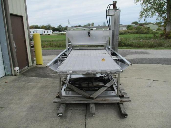 Used Stein E Series Breading Applicator, 34" wide Product Belt