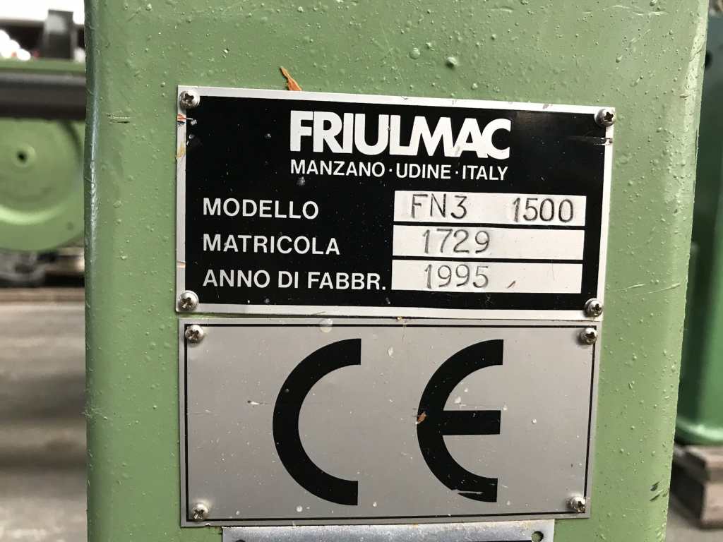 Used Troncatore caricatore per scorniciatrice, marca Friulmac modello FN3, marchiato CE