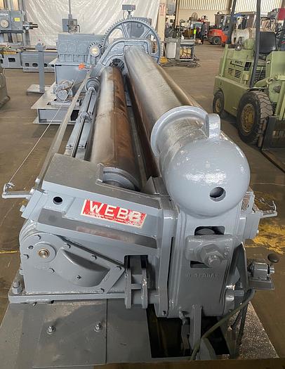 Used Webb Initial Pinch Power Roll 1/2" x 12' Model: 9L-1312 L.H.