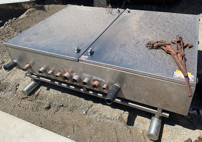 Used Heater, Air, 15.4MM BTU/HR, Stainless Tubes, URS Burner #A743137