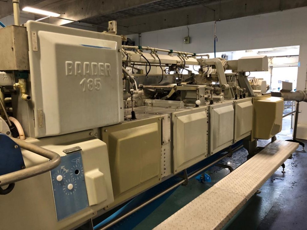 Used 2 x Baader complete cod filleting lines