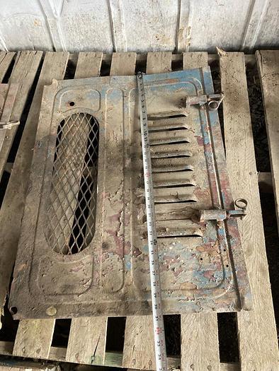 Used Antique Vintage Gas Engine / Motor Cover Shields