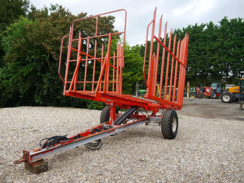 Used Browns Bale Trailer