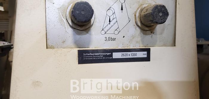 Used 1999 Heeseman LSM 8 used widebelt sander.