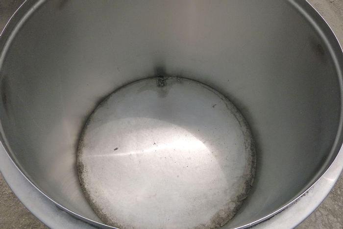 Used Kettle, 100 Gallon, 304 S/st, 38" X 22", Jkt, SB/FT #S744167