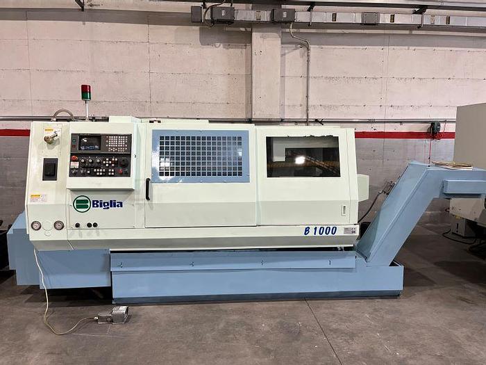 Usato TORNIO BIGLIA B 1000 CNC FANUC 18 - T
