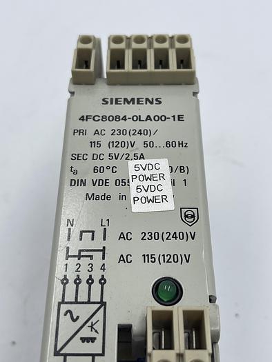 Used Siemens 4FC8084-0LA00-1E