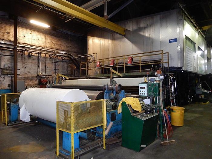 Used 130” (120” TRIM) BELOIT FOURDRINIER PAPER MACHINE 1000 FPM (PM #2)