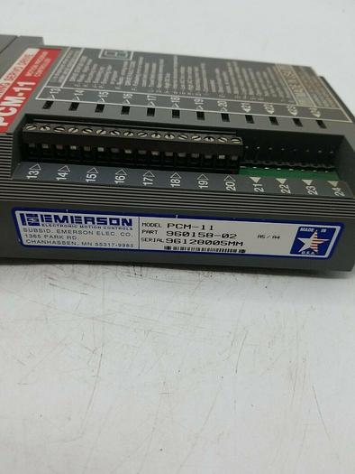 Used EMERSON -POSITIONER SERVO DRIVE PCM-11