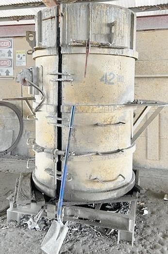 Used 42″ Besser Precast Manhole Riser Form