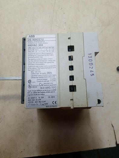 Used ABB OS 30ACC12