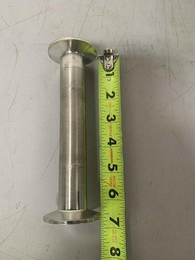 Used Stainless Steel 316L 6.5" Pipe w/ 2" Sanitary Fittings