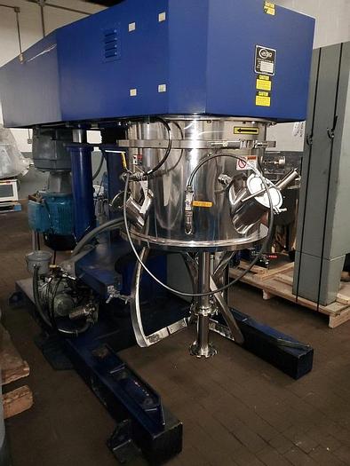 Used 50 Gallon Jaygo Double Planetary Disperser - S/S - Vac - Jacketed (#9826)