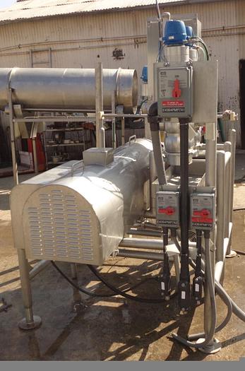 Used Pump, Positive, Waukesha, Mdl 220U2, 30 HP, 4", 316 S/st, Transfer, B #S743273