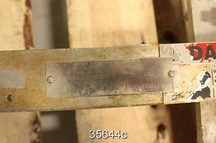 Used Dezurik 8" Hand Operated Knife Gate Valve #35644