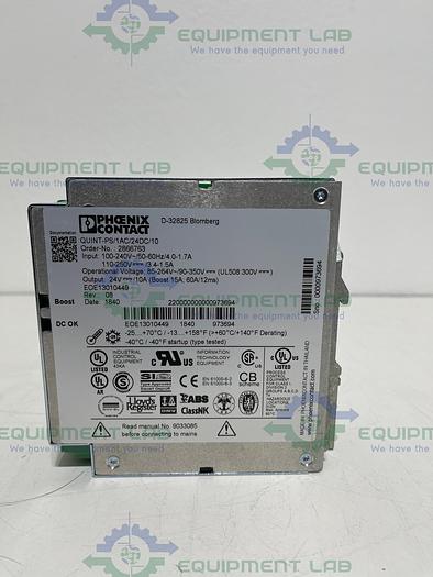 Phoenix Contact  Quint-PS/1AC/24DC/10  DIN Rail Mount Power Supply