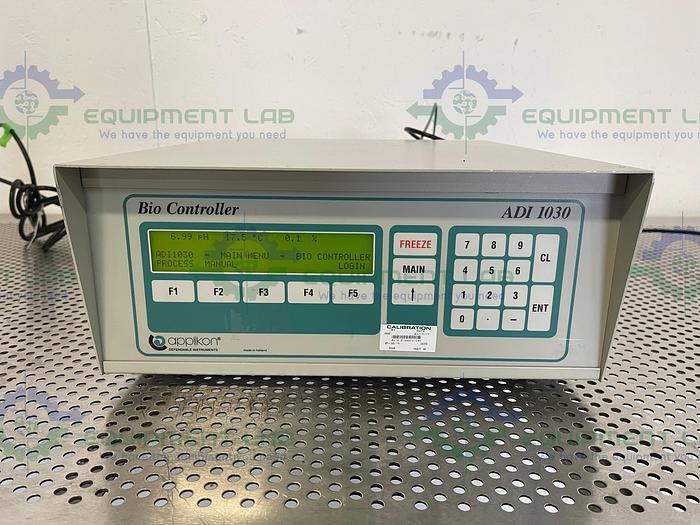 Used Applikon  ADI 1030 Bio Controller w/ Watson Marlow 101U/R, Cole Parmer Flowmeter