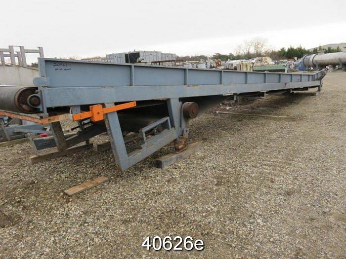 Used Kvaerner Hymac 45' Long 57" Wide Belt Conveyor for Pulper #40626