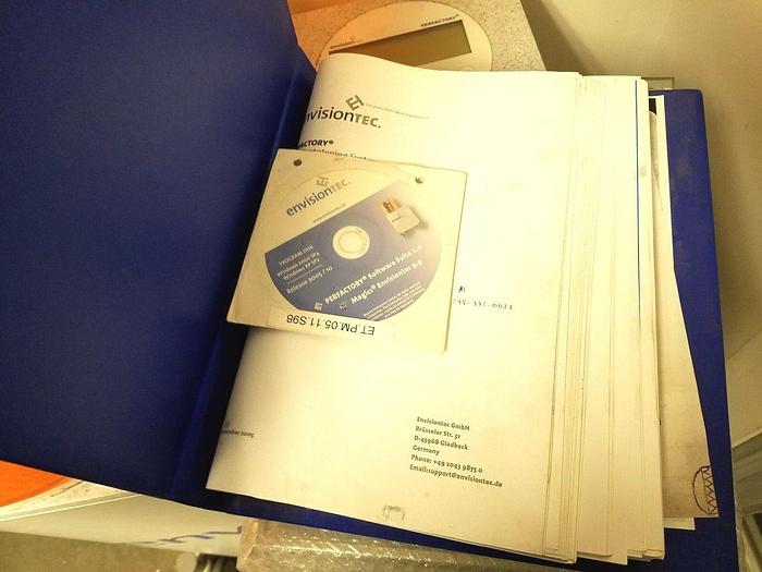 Used EnvisionTec P4 Standard 3D Printer Prototype Machine Perfactory II Mini SXGA