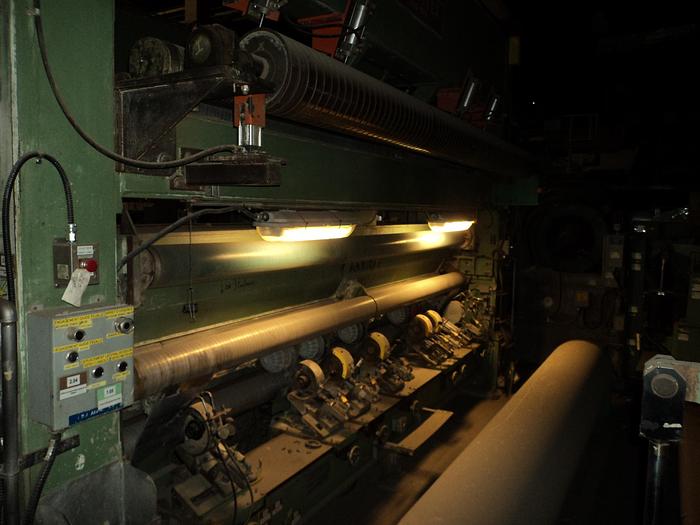 Used 150" (3.80M) TRIM WIDTH JAGENBERG VARI-DUR 65-15 60" REWIND DIAMETER