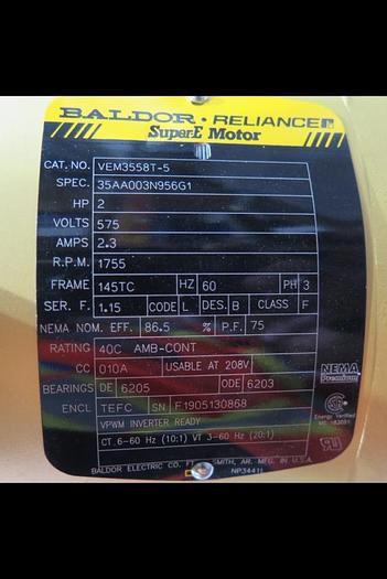 Refurbished Beloit DD4000 34"/38" Floating Disc Refiner #42670