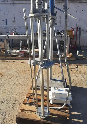 Used Mixer, High Shear, 5 HP, 316 S/st, Gifford Wood, Homogenizer #S744287