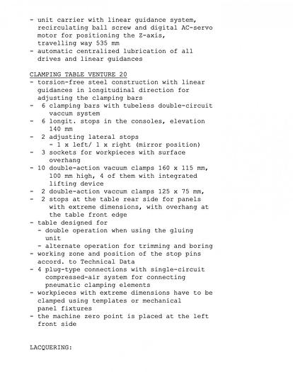 Used Homag BAZ211 Venture 20 CNC