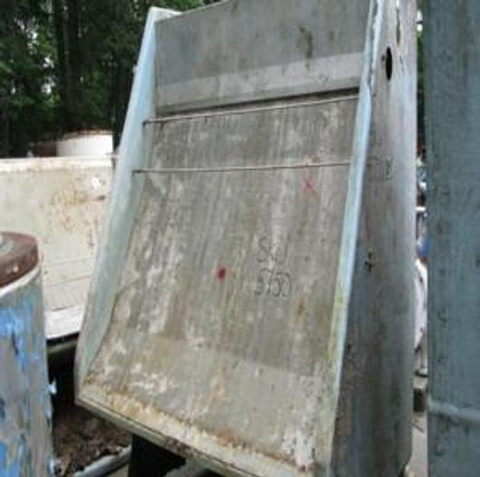 Used BAUER 72" (1.82M) MDL 554F-1-72 HYDRASIEVE FRP BODY S/S SCREEN PLATE .030" (.76MM) SLOTS