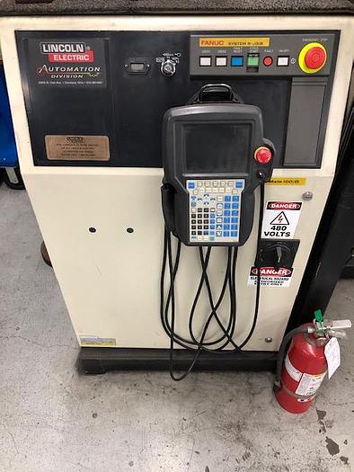 Used FANUC ARCMATE 100IB MIG WELDING CELL WITH RJ3iB CONTROLLER