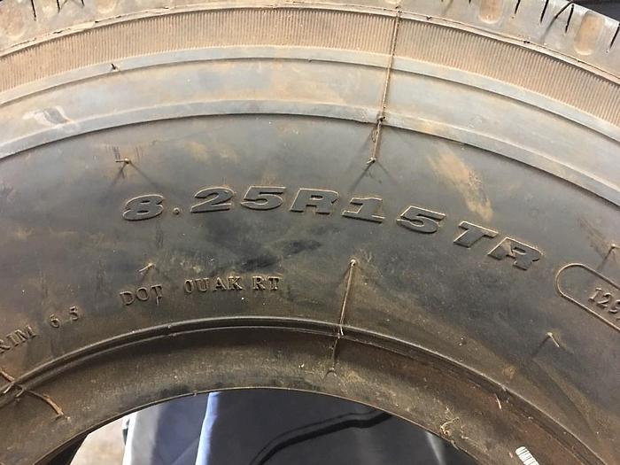 Used NEW NEVER USED 8.25R15TR TIRE