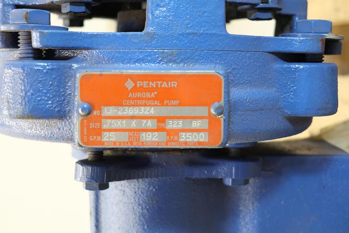 Used Pentair 323 BF .75x1x7a Pump #44167