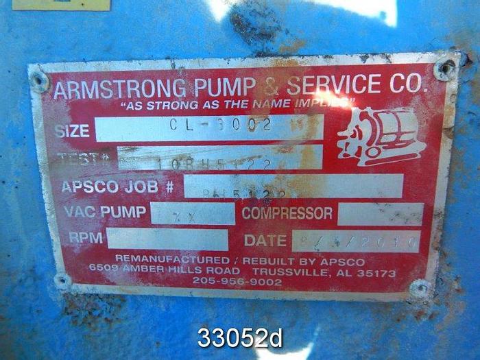 Refurbished Nash CL3002 Vacuum Pump #33052