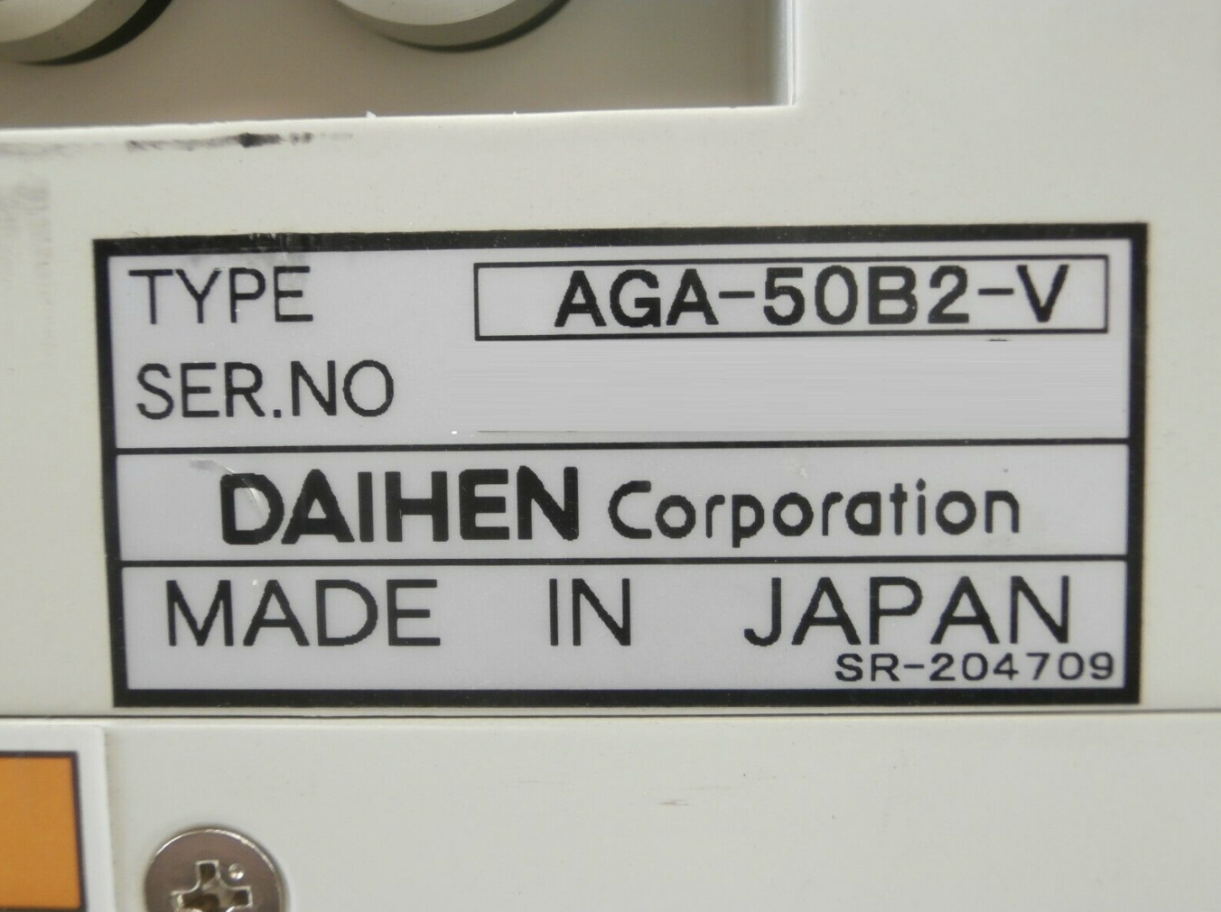Used Daihen AGA-50B2-V RF Generator DGP-120A2-V TEL 3D80-001479-V1 Tested Working
