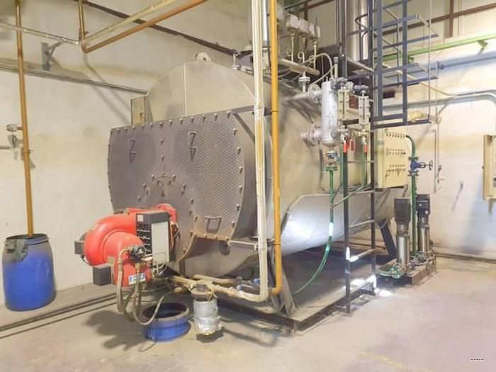 Used STEAM BOILER LOPEZ HERMANOS 2007 2.500 Kgs/h