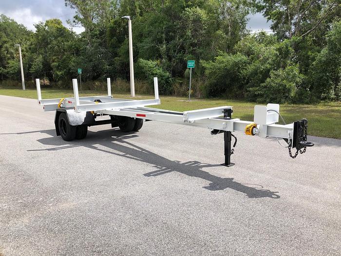Used 2004 Reid's PT15 SA EB Extendable Pole Trailer - H14497