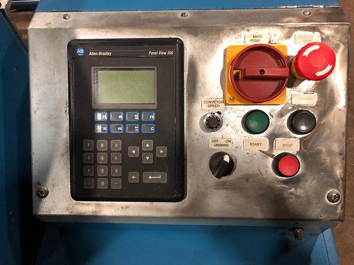 Used 84" ROSENTHAL SHEETER MODEL WM-7-HHDSHTREAAAPLC MFG. 2010