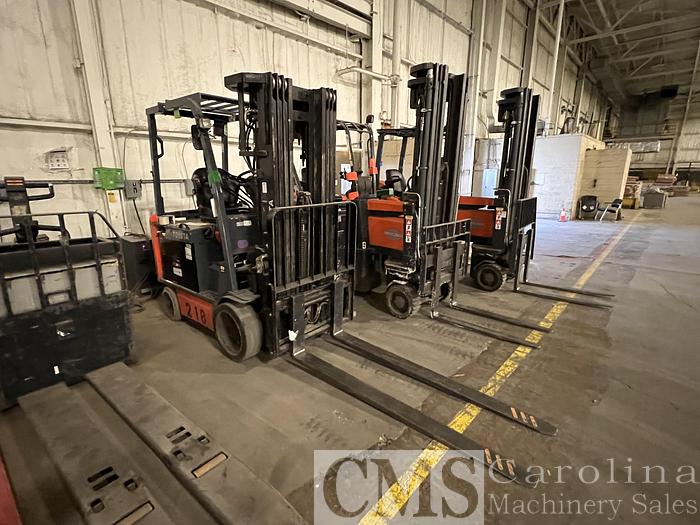 Used Warehouse Liquidation Cabinet parts, Cabinet Hardware, Plywood, Forklifts, Pallet Racking, Finishing Line