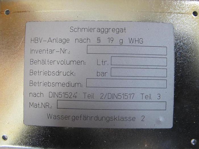 Gebraucht Zentralschmiereinheit SKF MFE5-KW6 mit Drehstrommotor